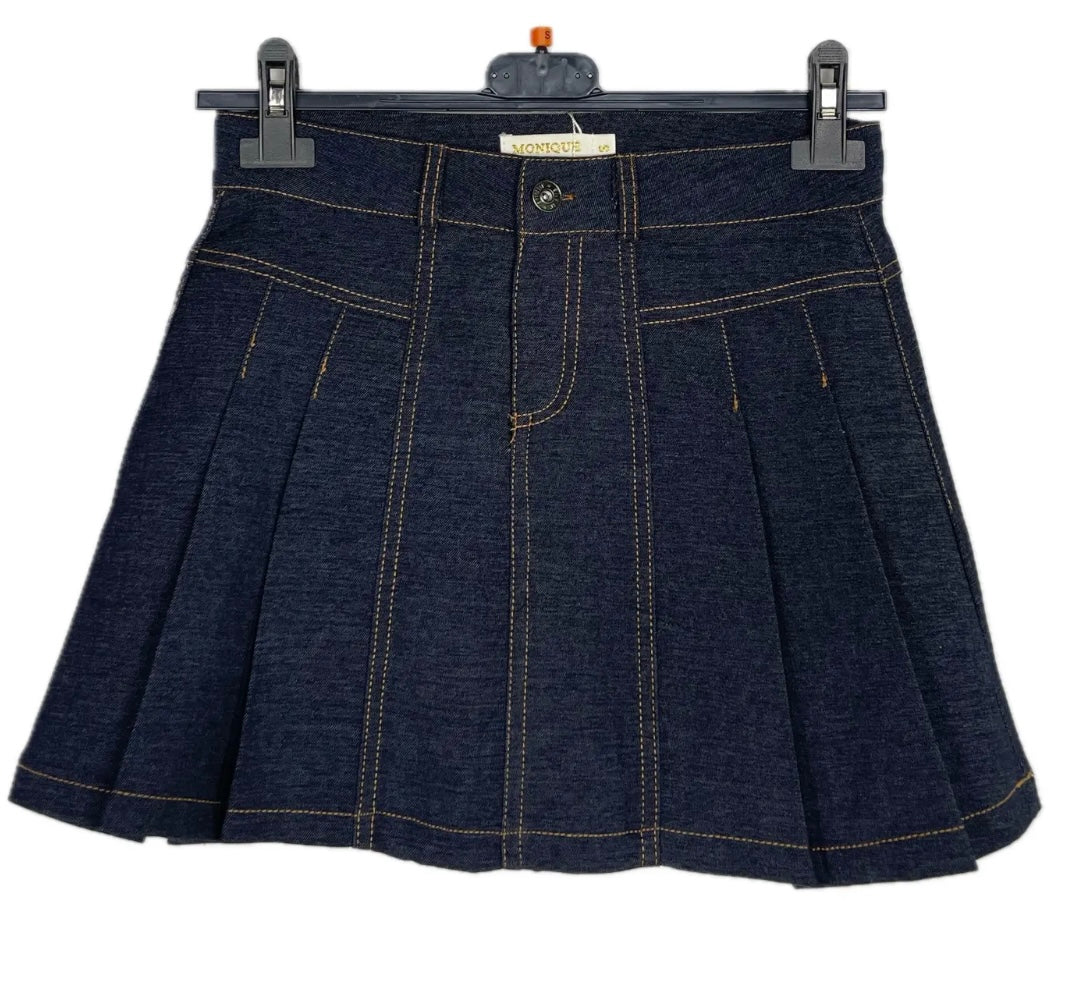 Denim mini sukně Ari – modrá